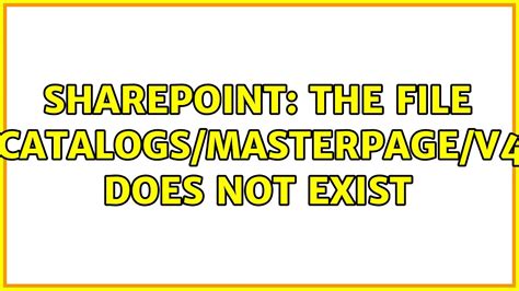 _catalogs Masterpage Minimal.master Sharepoint