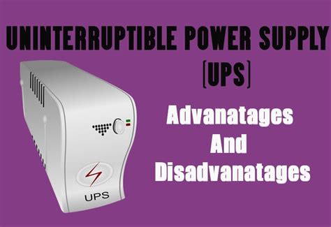 Advantages of Instant UPS Power Protection