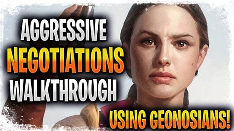 Aggressive Negotiations Walkthrough