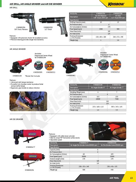 Air Tool Catalog