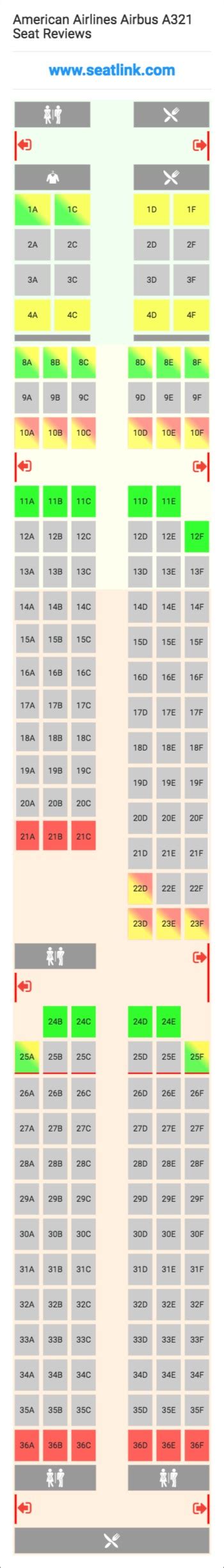 Airbus 321 Seating Chart
