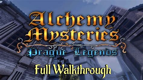 Alchemy Prague Walkthrough