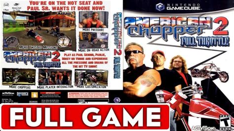American Chopper Ps2 Walkthrough
