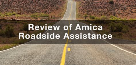 Amica Roadside Assistance Exclusions