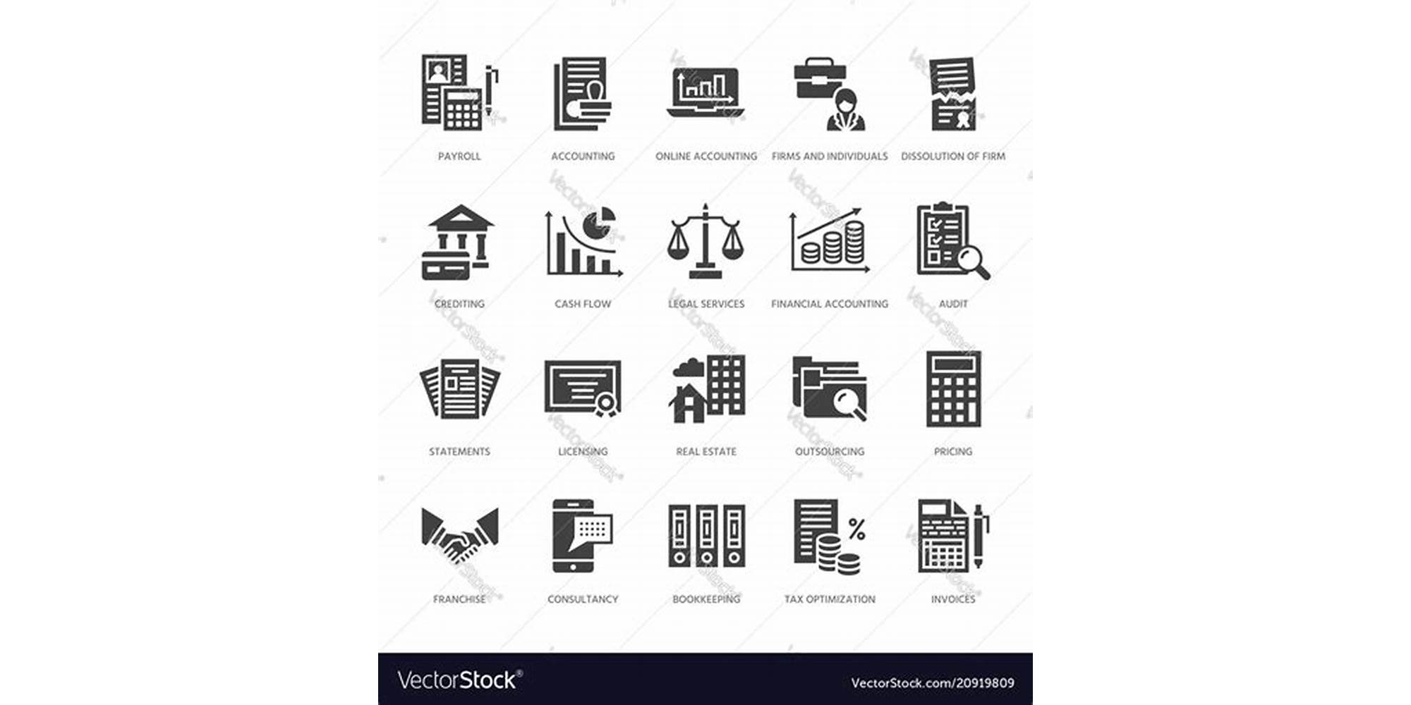 Ancient finance icons