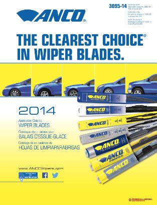Anco Wiper Blade Catalog