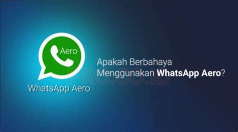 aplikasi aero whatsapp resmi