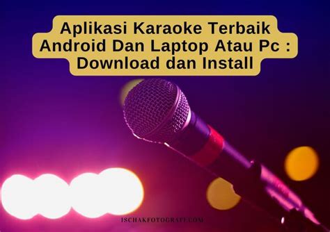 Aplikasi Karaoke Laptop