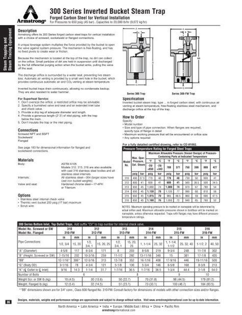 Armstrong Steam Trap Catalog
