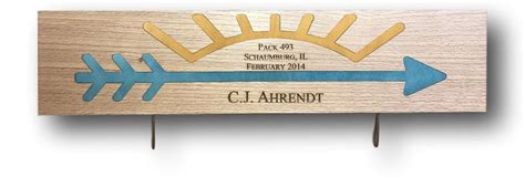 Arrow Of Light Plaque Template