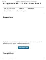 Assignment 53 Walkthrough