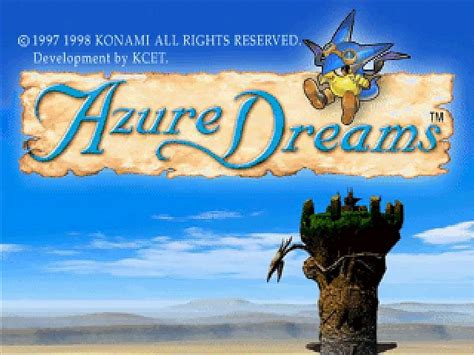 Azure Dreams Walkthrough