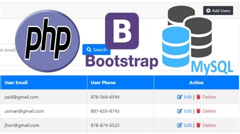 Backup data aplikasi CRUD Bootstrap