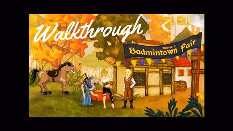 Badminton Fair Walkthrough