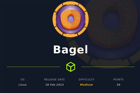 Bagel Htb Walkthrough