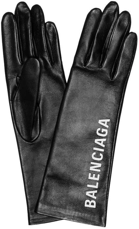Balenciaga Leather Gloves