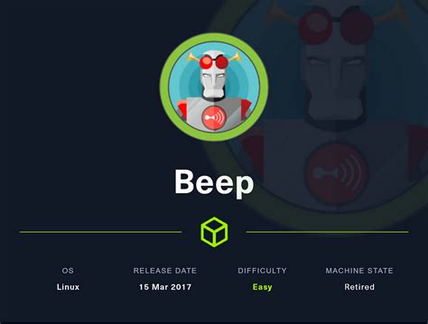 Beep Htb Walkthrough