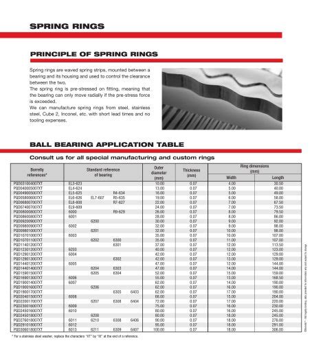 Belleville Spring Catalog