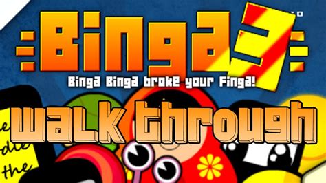 Binga Game Walkthrough