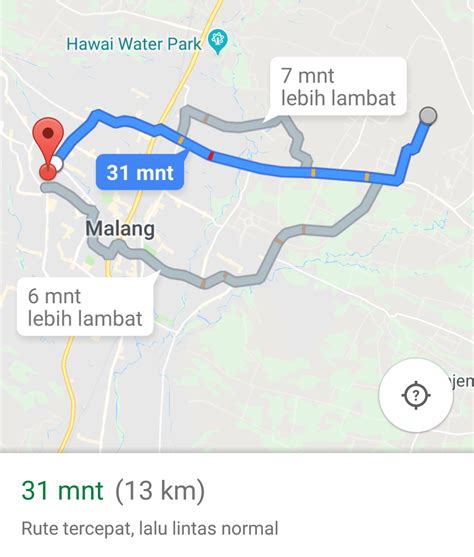 Angkutan Kota/Bis ke jarak Malang ke Batu