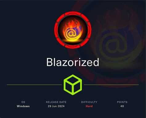 Blazorized Htb Walkthrough