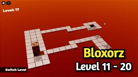 Bloxorz 20 Walkthrough