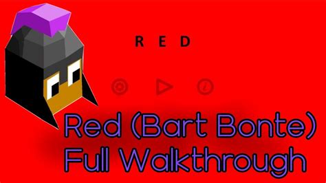Bonte Red Walkthrough