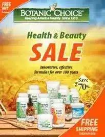 Botanic Choice Catalog
