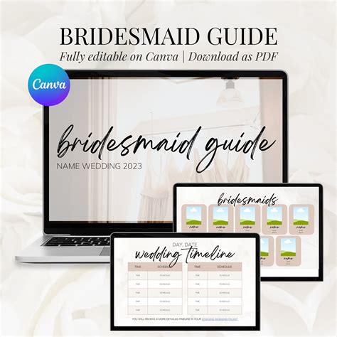 Bridesmaid Guide Template
