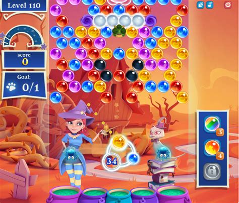 Bubble Witch Saga Walkthrough Level 110