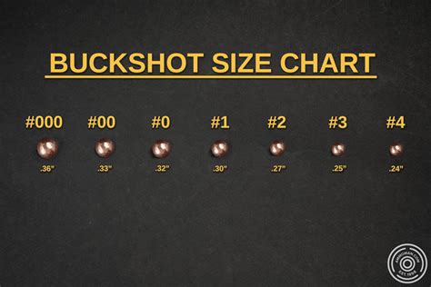 Buckshot Size Chart