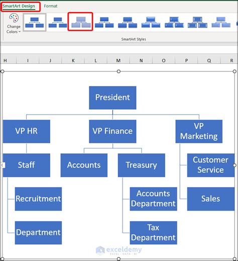 Building An Org Chart In Excel