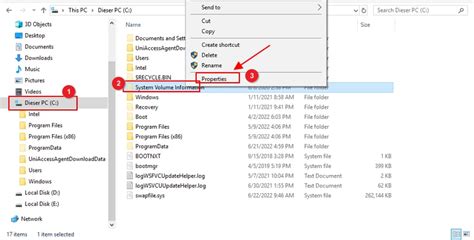 C System Volume Information Catalog Wci
