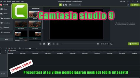 camtasia tutorial indonesia