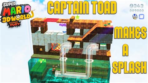 Captain Toad Makes A Splash Walkthrough