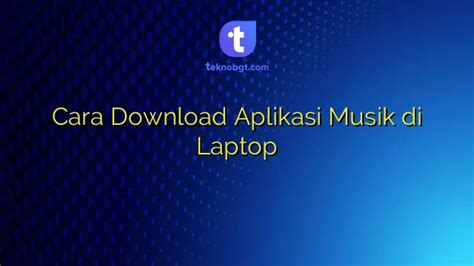 cara download aplikasi musik gratis