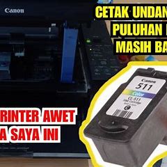 Cara Isi Tinta Printer Canon Ulang