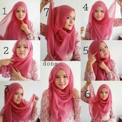 Tutorial Hijab Segitiga