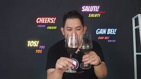 cara mempersiapkan gelas wine