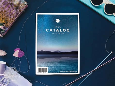Catalog Cover Mockup