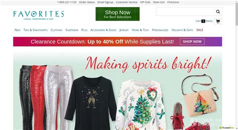 Catalog Favorites Website