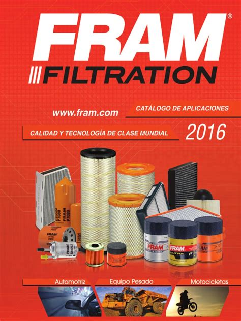 Catalogo Fram Filtros