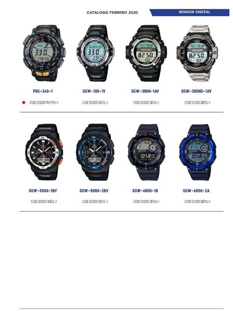Catalogo Relojes Casio