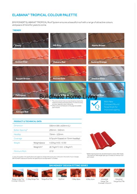 Catalogue Monier Roof Tile