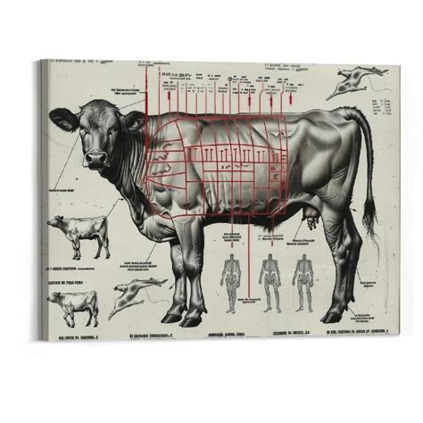 Cattle Butcher Chart