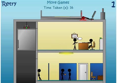 Causality Stickman Game Walkthrough Level 1