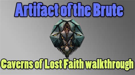 Caverns Of Lost Faith Walkthrough