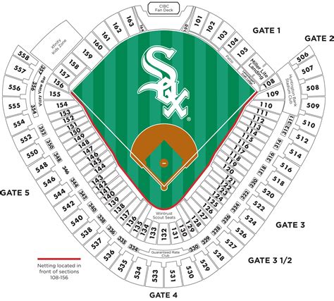 Cellular Field Seating Chart
