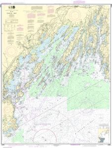 Chart Of Casco Bay