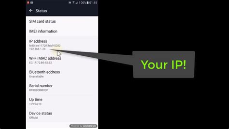 Cek IP Address